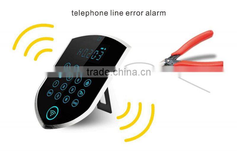 China Factory OEM/ODM GSM security wireless 3G WIFI smart security alarm system YL-007WM2