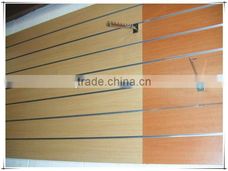 mdf slotted board for display and decoration