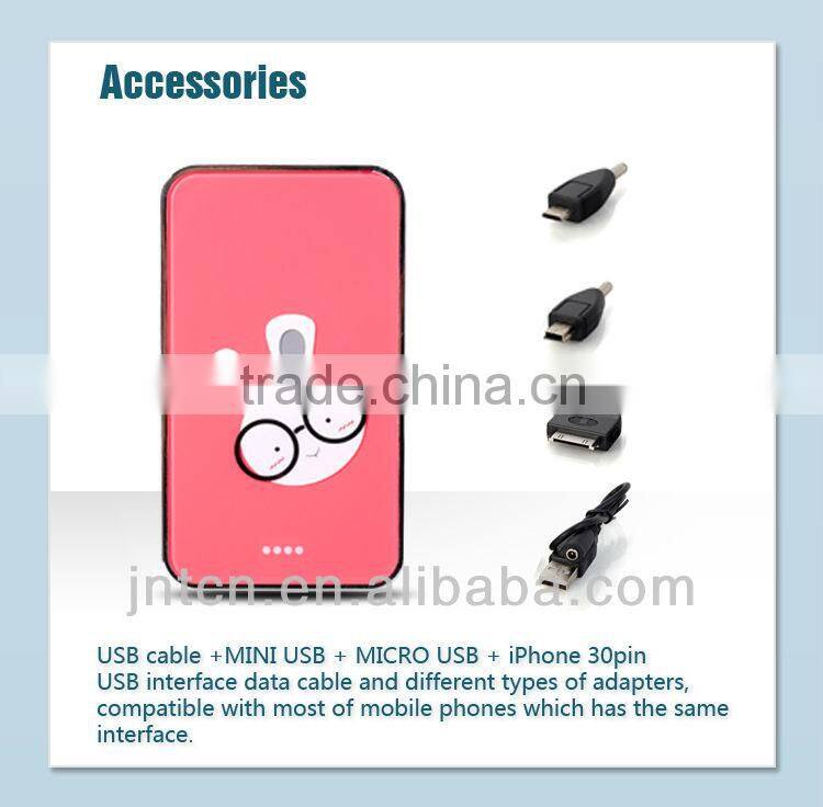 5000MAH usb power pack for Phones,PSP,NDS and other digital products at any time