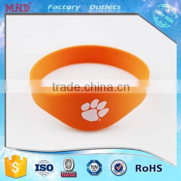 MDW02 Waterproof Smart custom logo Silicone RFID Wristband for Event