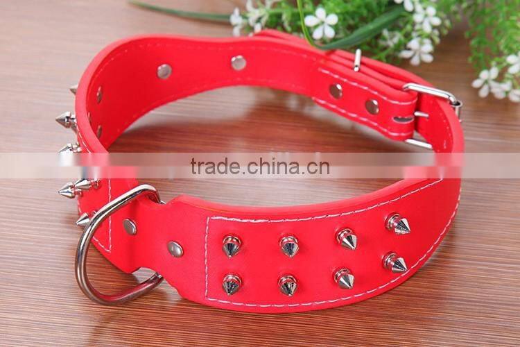 Pet supplies classic 5.0 cm 16 nails wholesale pet dog collar