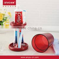 D622 Beautiful Flowe of tooth brush holder bath room accessory tumbler holder