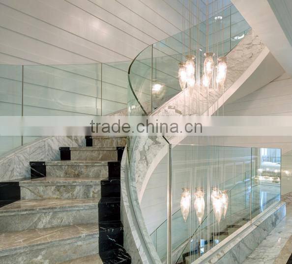 Hot product, 6mm flat, curve, clear and colored tempered glass