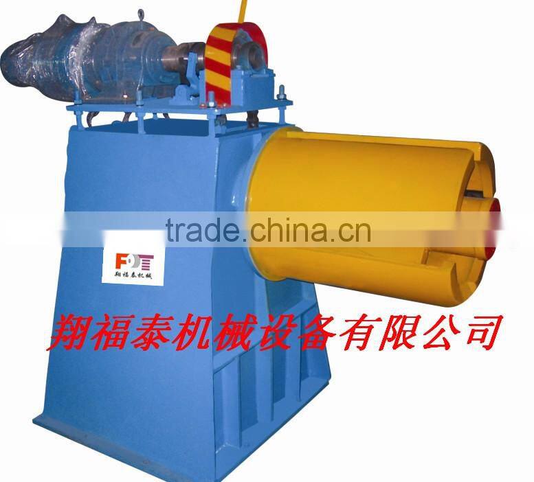 hydraulic steel coil rewinding machine