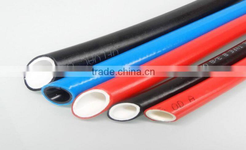 SAEJ844 reinforced nylon tube/DOT air brake hose/double layers nylon tubing