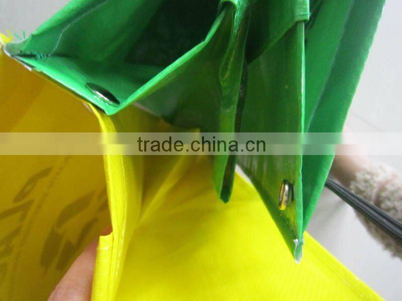 Plastic Glass Paper Recycle Bags Set of 3