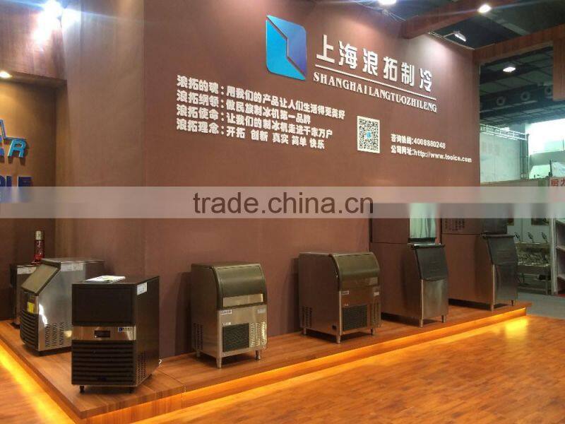 working table ice machine for beverage and coffee shop and bar use