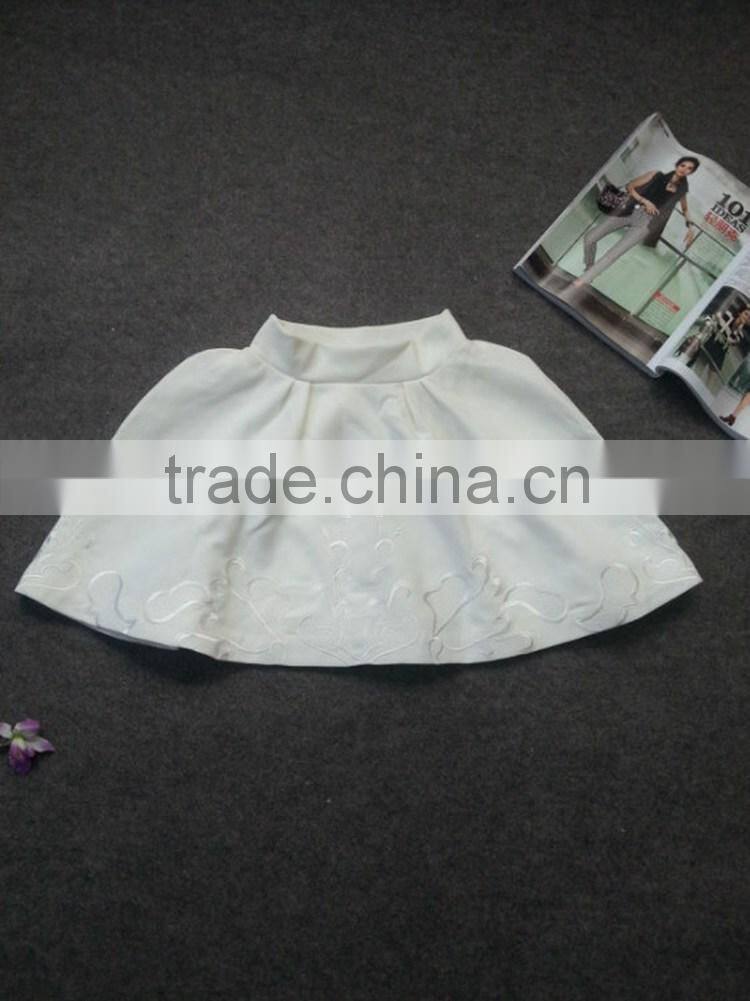 Mid-calf top quality famous brand white dresses European Style most popular 2014