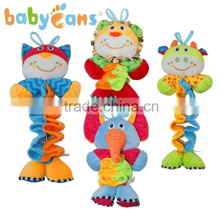 Baby Bell Rattle Plush Toy Infant Toy