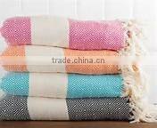 100%soft comfortable cotton towel blanket