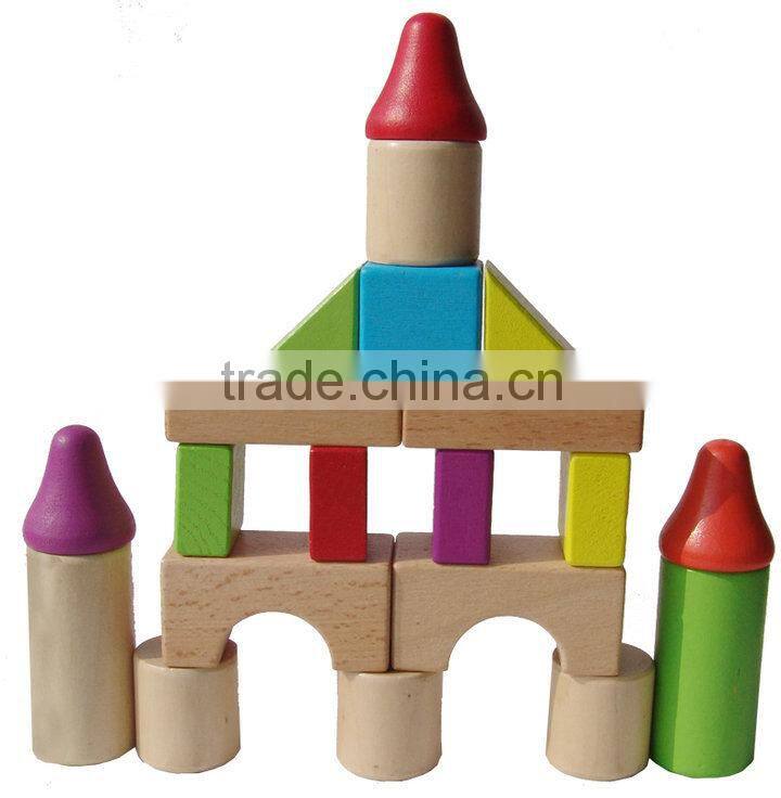 Wooden toy building blocks children wooden building blocks toys