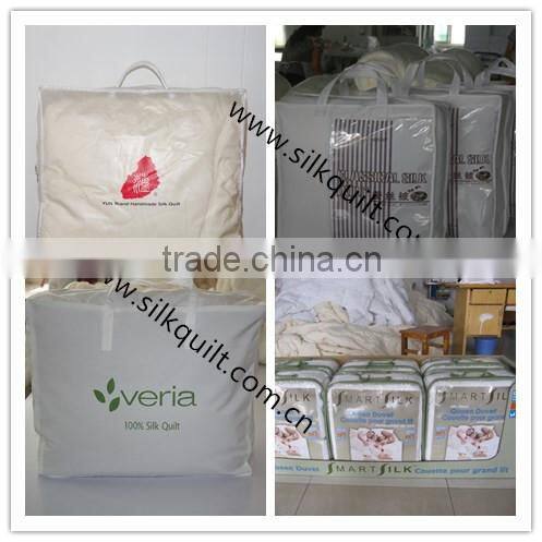 High Quality Quilt 100% silk quilt cover and bed sheet