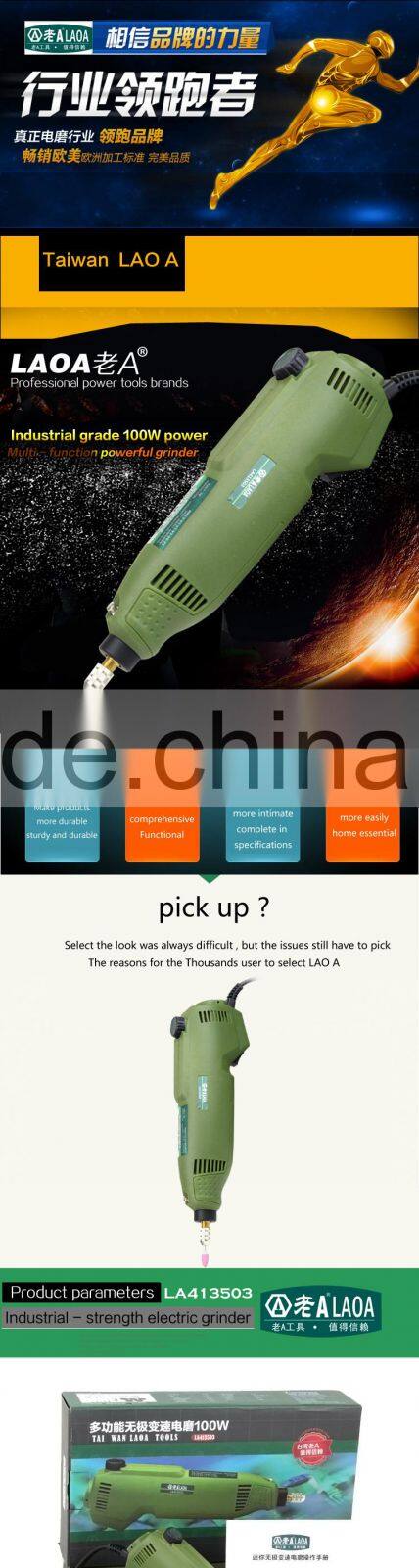 LAOA electrical diamond drill driver nail art construction drilling manicure tools