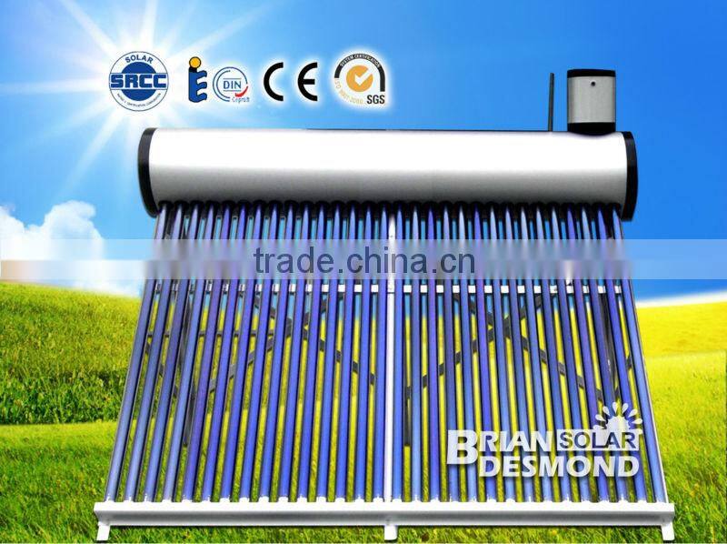 Vacuum Tube Pre-heated Pressurizied Solar Water Heater