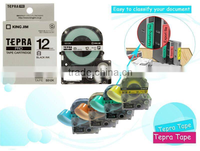 Green Tepra Label printing tape