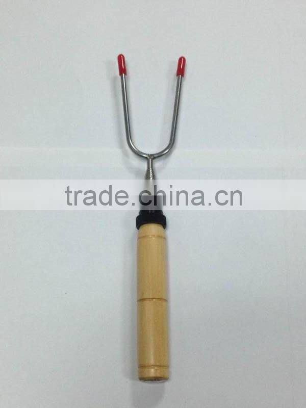 Rotating Marshmallow Roasting Sticks Telescopic BBQ Forks