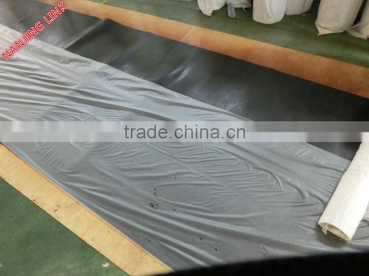 Green color non slip rubber matting rolls for workshop and wet areas