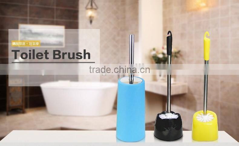 Stainless Steel Toilet Bowl Brush Head With Holder