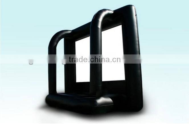 High grade commercial used inflatable movie screen for advertising events