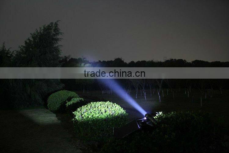 GOREAD Y9 High bright rechargeable tactical 10W XML T6 LED flashlight