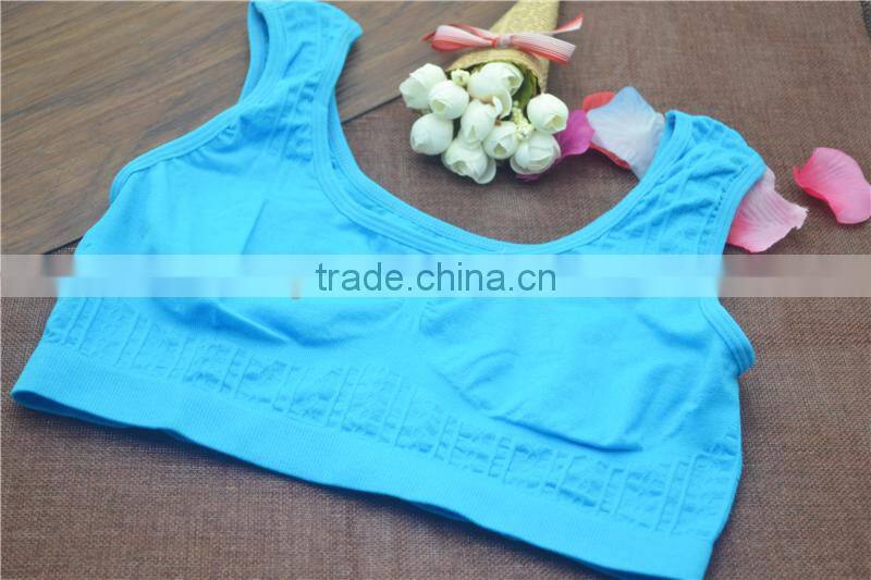 Hot ladies sports tank top seamless underwear