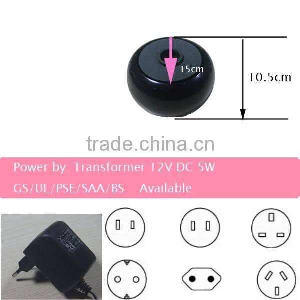 LED light fiber optical decorative white orchid flower for household/Wedding