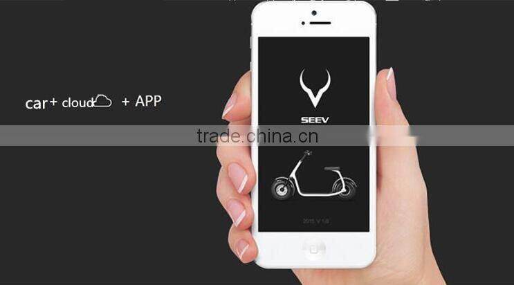 18*9.5 car tyre seev citycoco harley style scrooser 800w brushless mobility scooter for adult electric chopper motorcycle