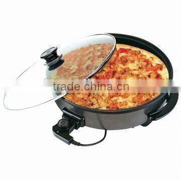 round cast iron electric aluminum pizza pan