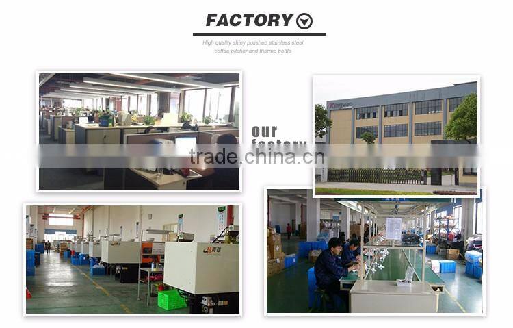 Everich double wall insulation S/S 18/8 one touch open lid stainless vacuum flask