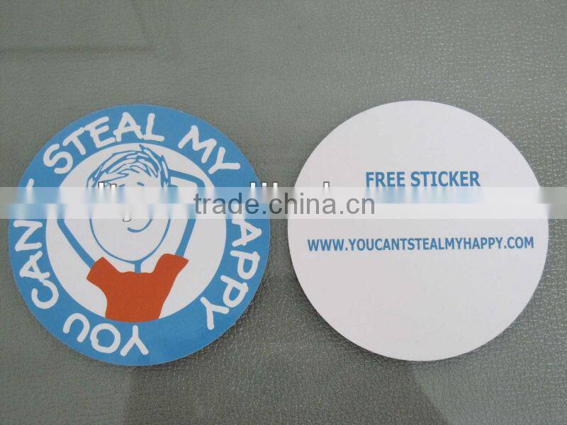 wheels logo clear sticker (M-A11)