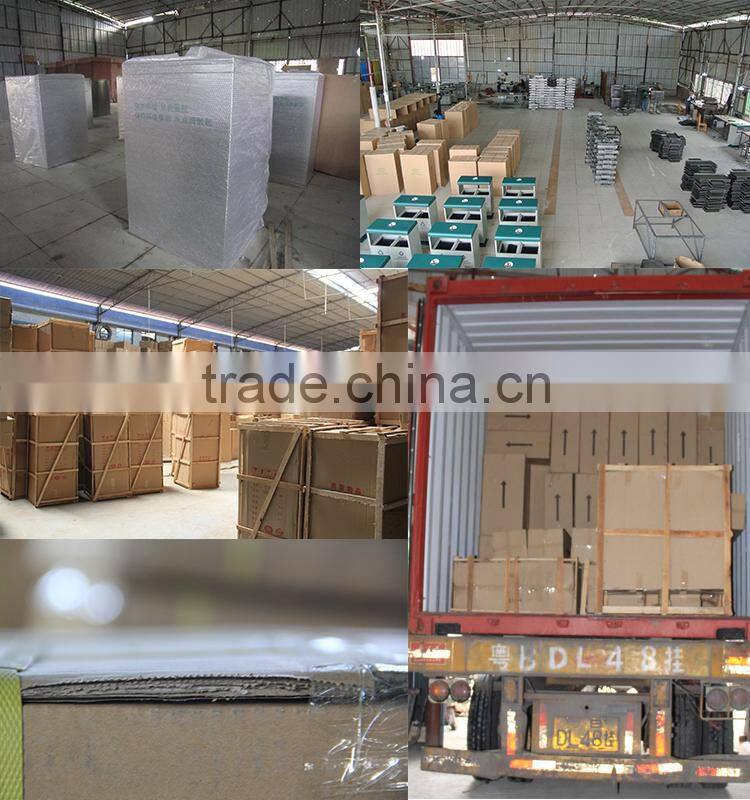 outdoor double wooden cylinder pole dustbin