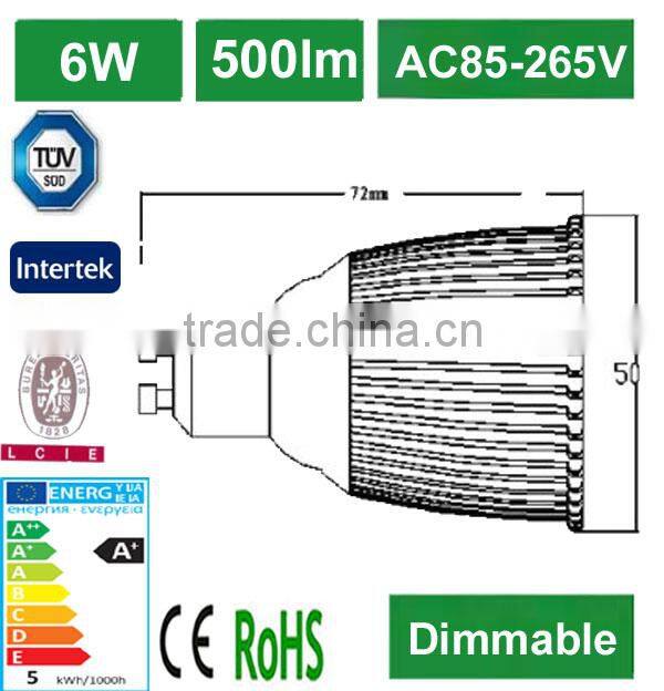 2700k led spotlight gu10 6w wholesale camping supplies new 2014