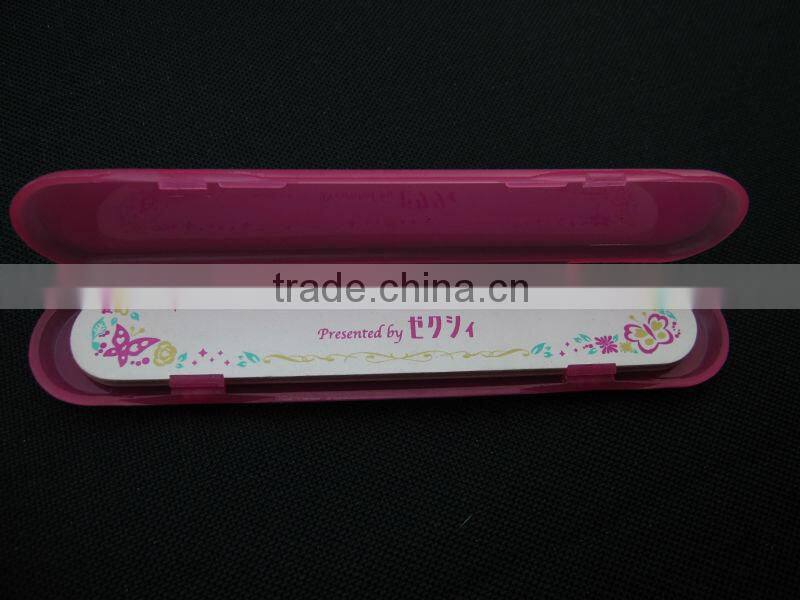 EVA nail file with plastic box package