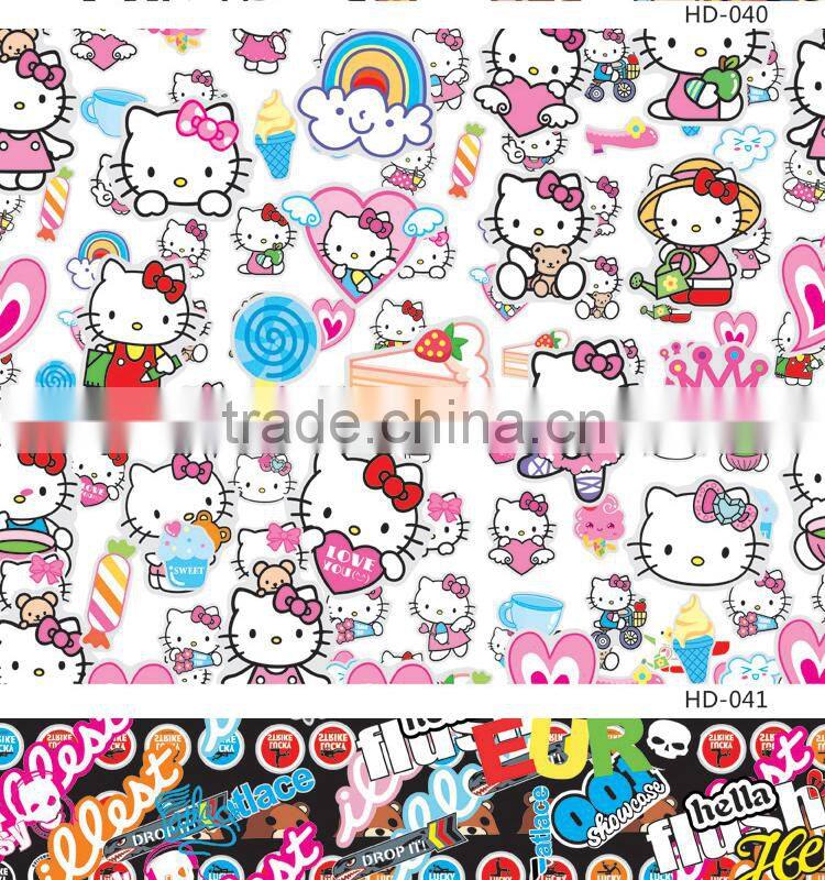 HD-038 CARLIKE Air Free Stylish Cartoon Bomb Sticker For Car Decoration