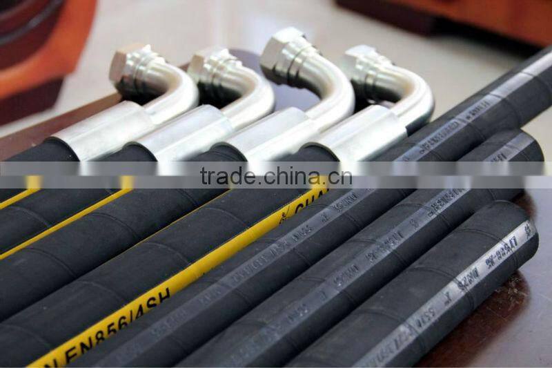top quality high pressure hydraulic rubber hose 4SP