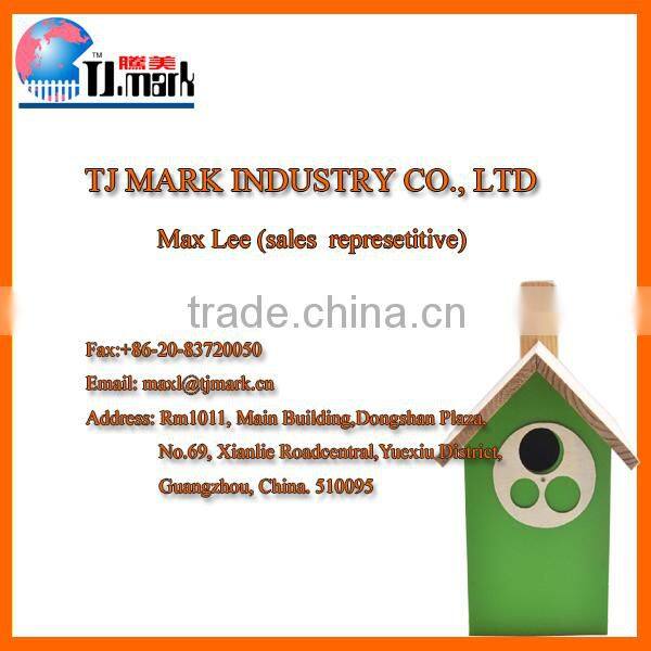 WOOD BIRD FEEDER SINGLE BIRD HOUSE