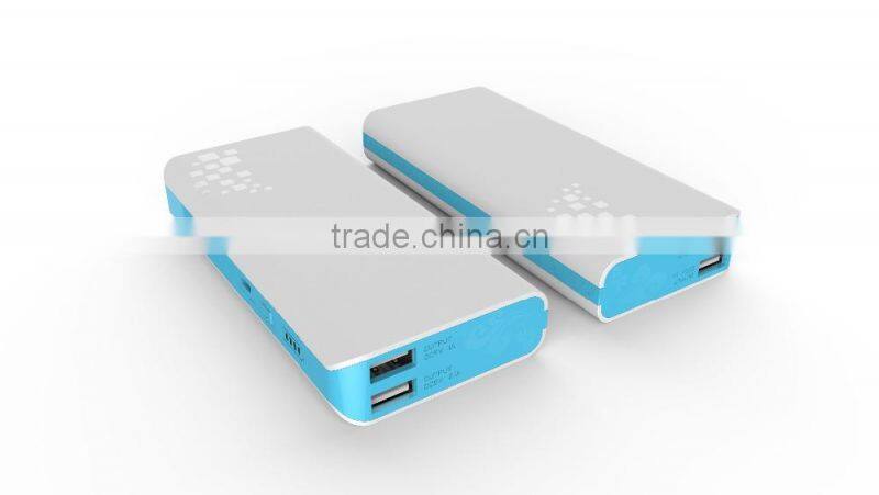 2015 new design 13000mah portable mobile power bank