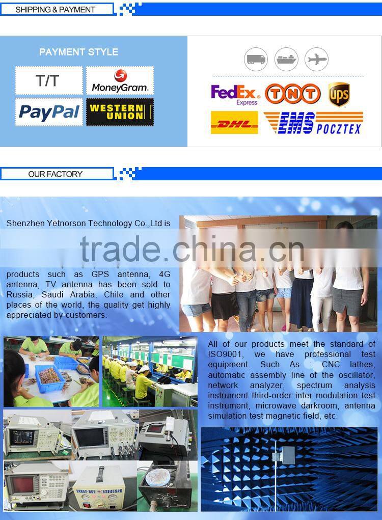 Yetnorson Wide Band Manufactures supply indoor outdoor long range 4G lte external antenna with magnetic base for huawei modem