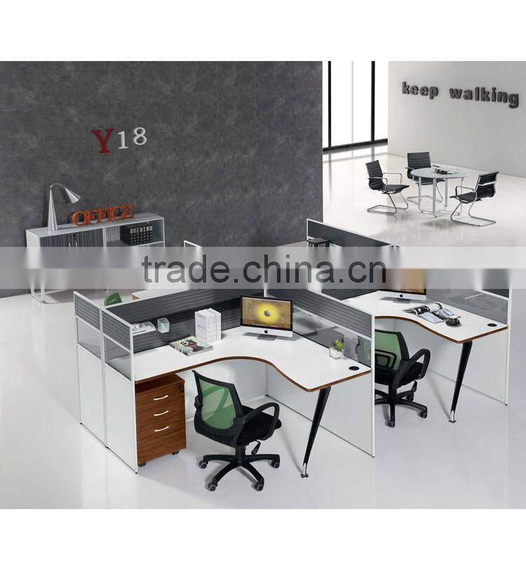 Customized MFC with Melamine Office Partition