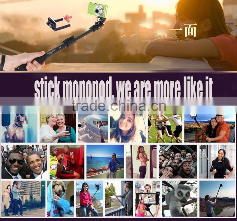 BT button wireless monopod for camera monopod high quality for selfie monoppod Z07-5