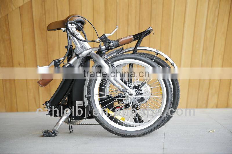 Small city electric bicycle 2014 new design e-bike motor 250w 24v