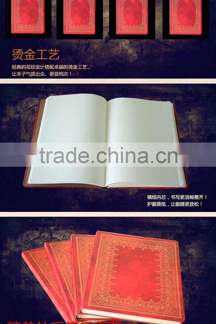 Hardcover Custom Journal Exercise Notebook with Ribbom Marker