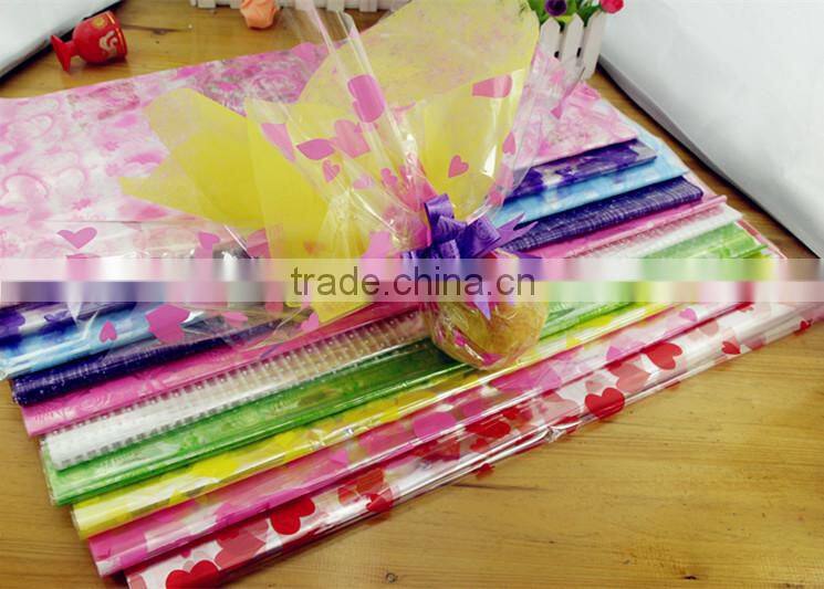 Coloured home decor cellophane decorative window film