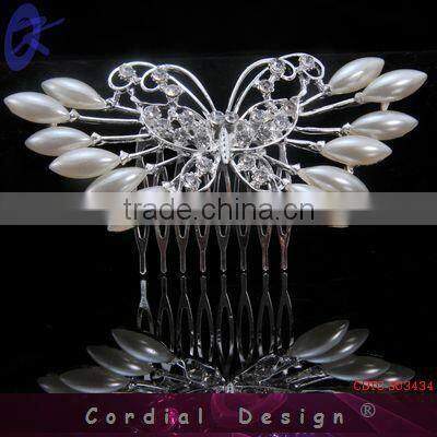 2013 Cheap Wholesale Fashion Jewelry Tiara Crown Rhinestone Hair Comb Accessory