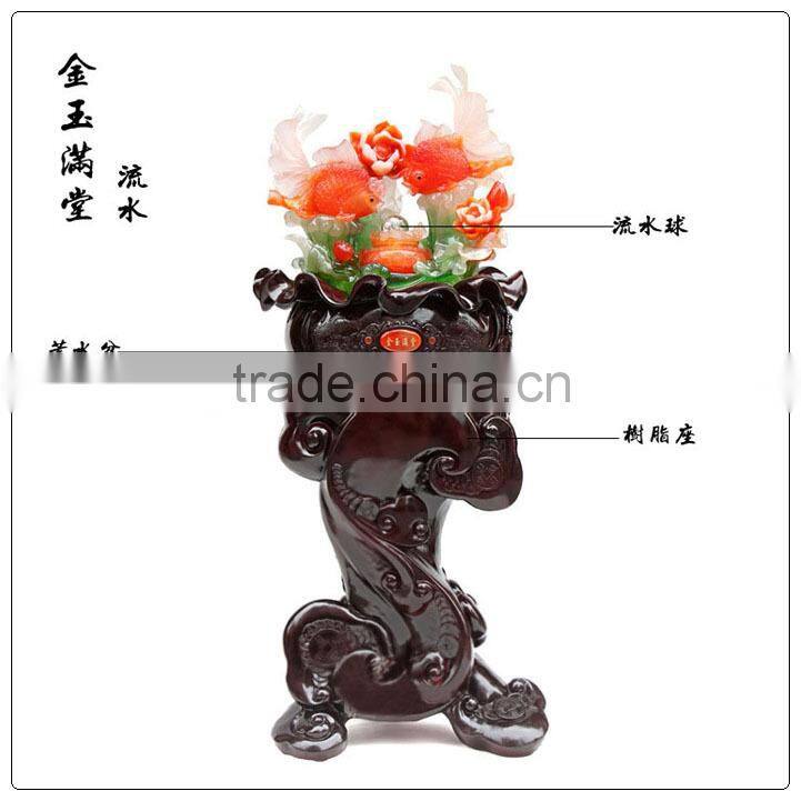 Chinese Luckly fengshui fish Water Fountain ,fish statue