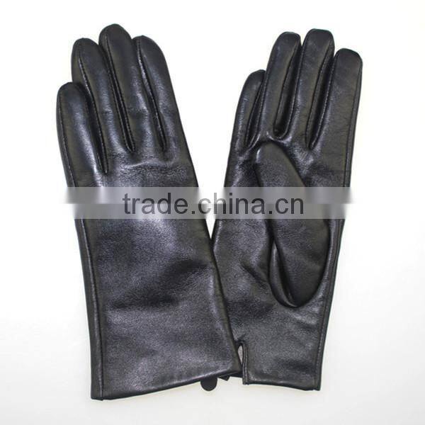 Ladies Leather Gloves Long