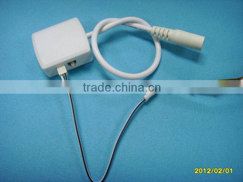 Molex 24V plastic shell LED strip distributor with DC Jack 2.1*5.5mm power connectors