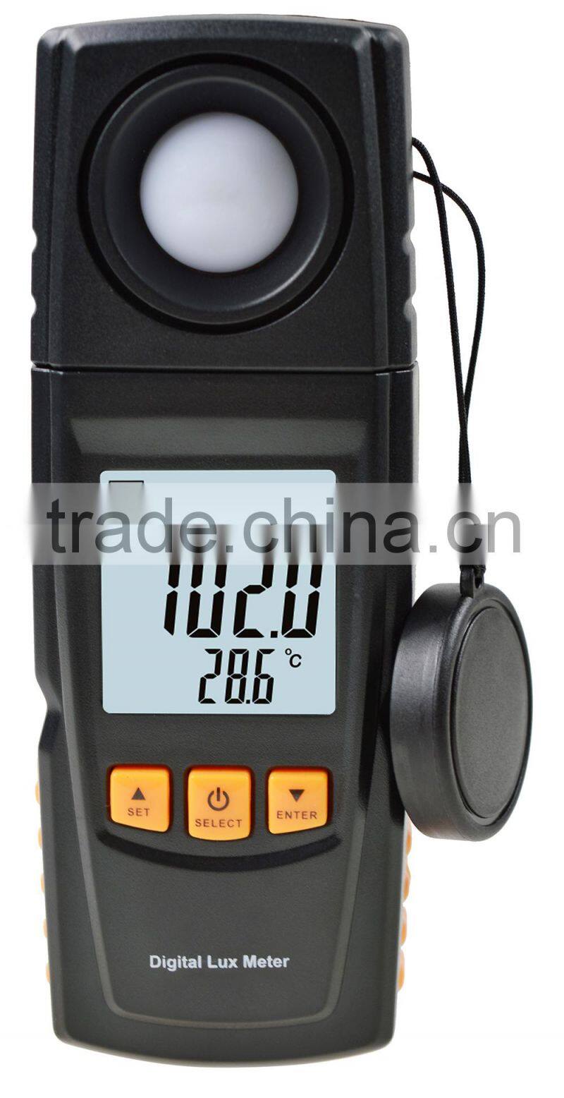 digital light lux meter photoelectric beam detector with USB illuminance tester luxmeter 1-200,000 Lux