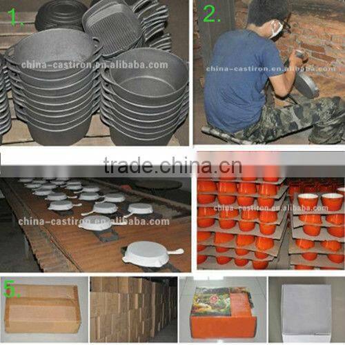 cast iron cooking pot casserole