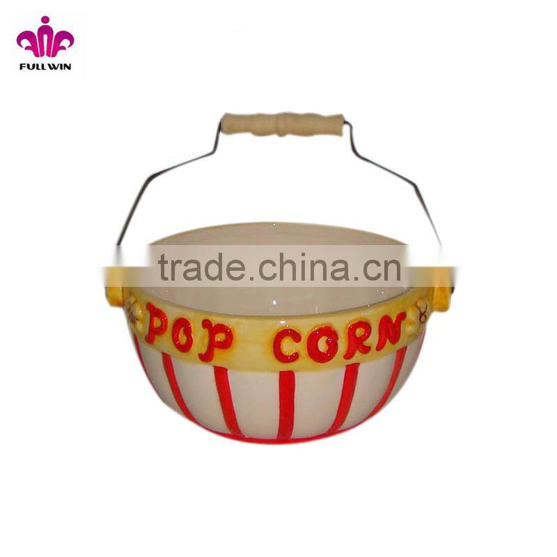 Round popcorn bucket